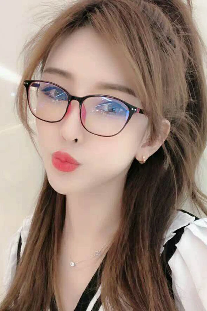 看手机电脑专用】网红眼镜女防蓝光辐射素颜ins高颜值抗疲劳无度数
