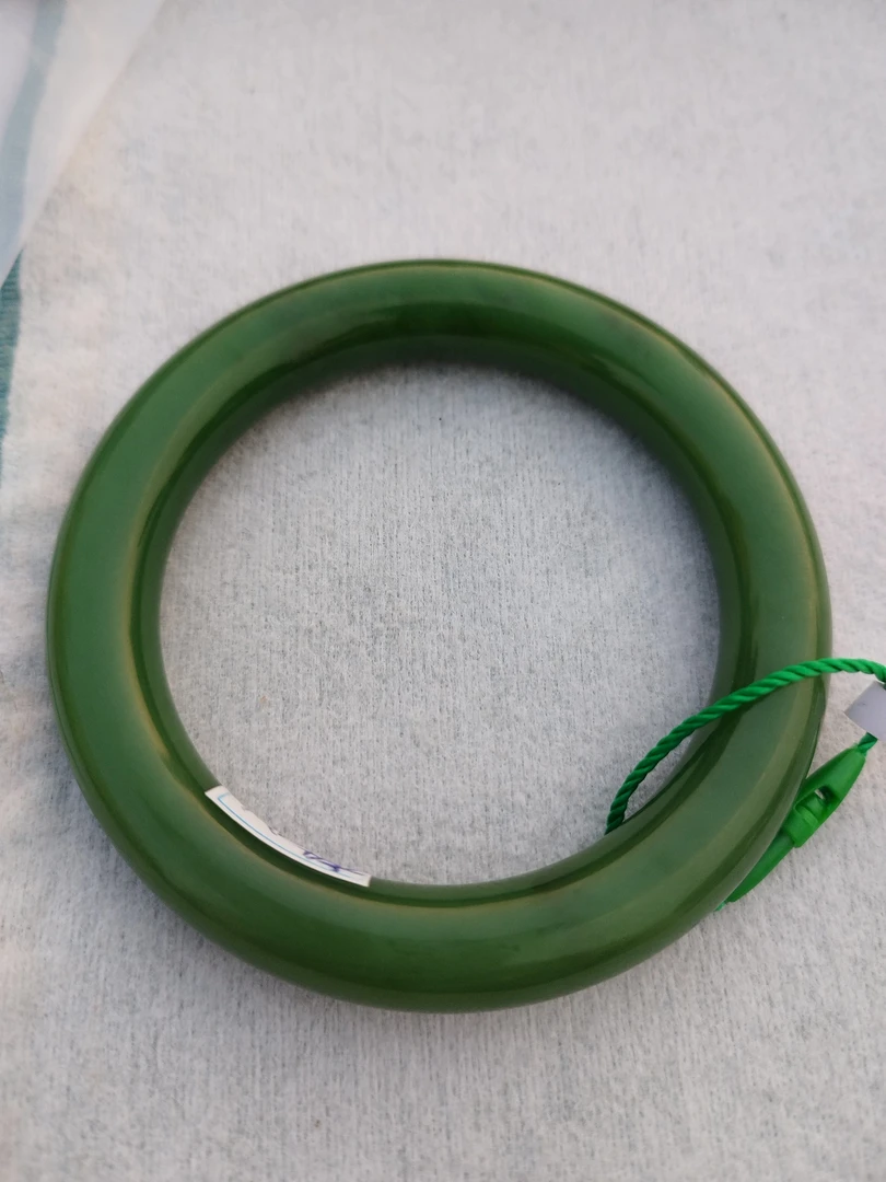 和田玉碧玉手镯精品