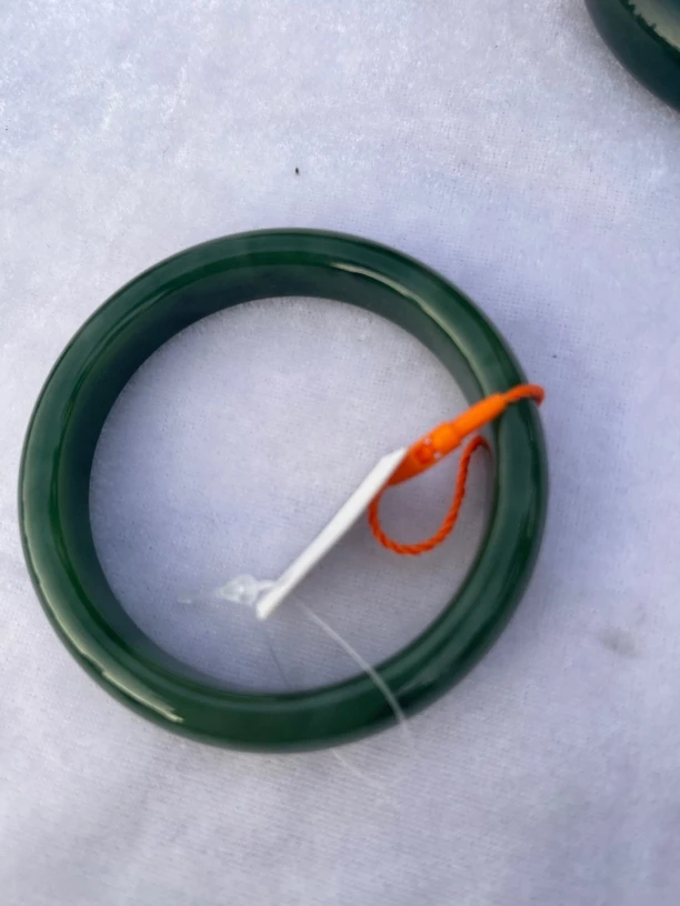 和田玉碧玉手镯精品