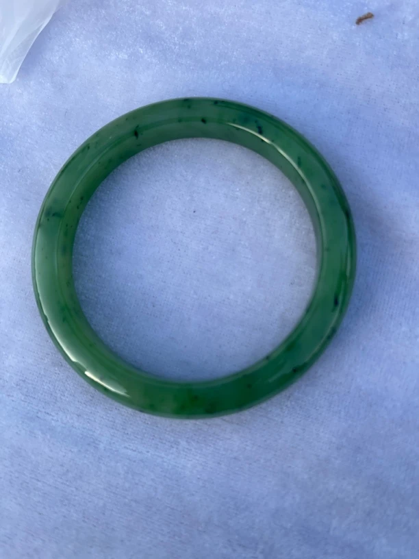 和田玉碧玉手镯精品