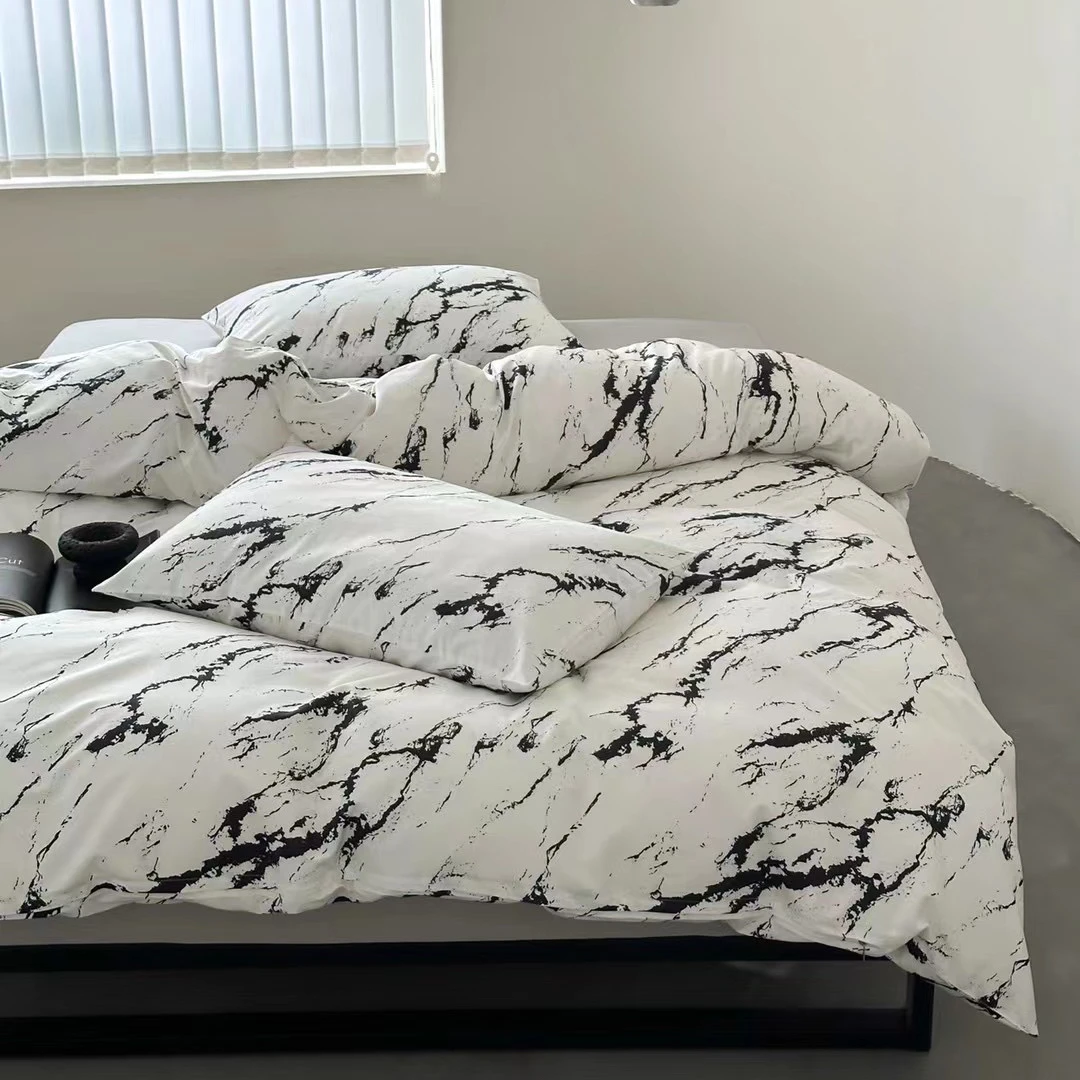 绣花夫人【春见/秘境/邂逅】全棉/轻奢简约儿童款四件套/SZM