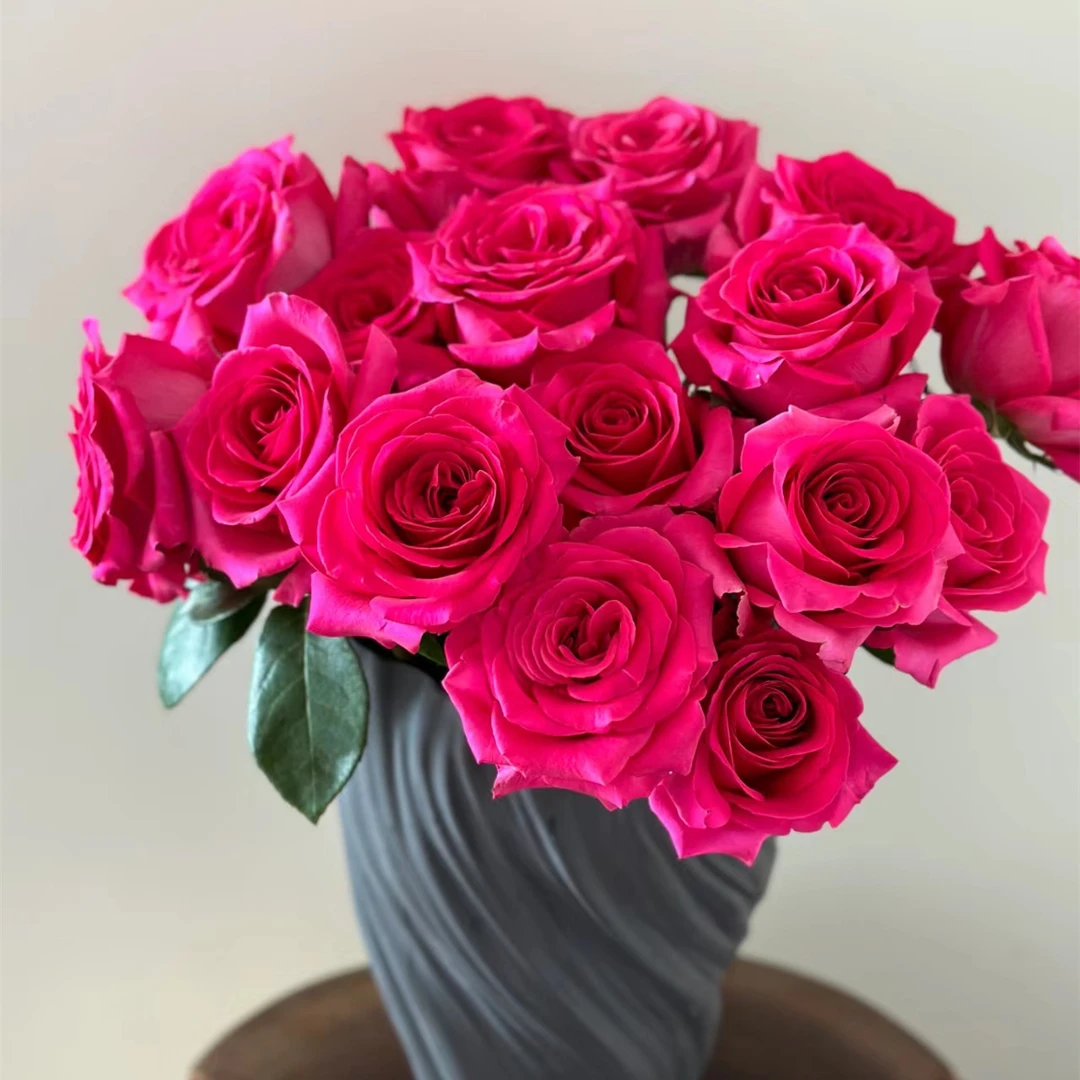 【花仙子鲜花爆款】：弗洛伊德玫瑰20支+配草5支+送颗粒鲜1包新鲜