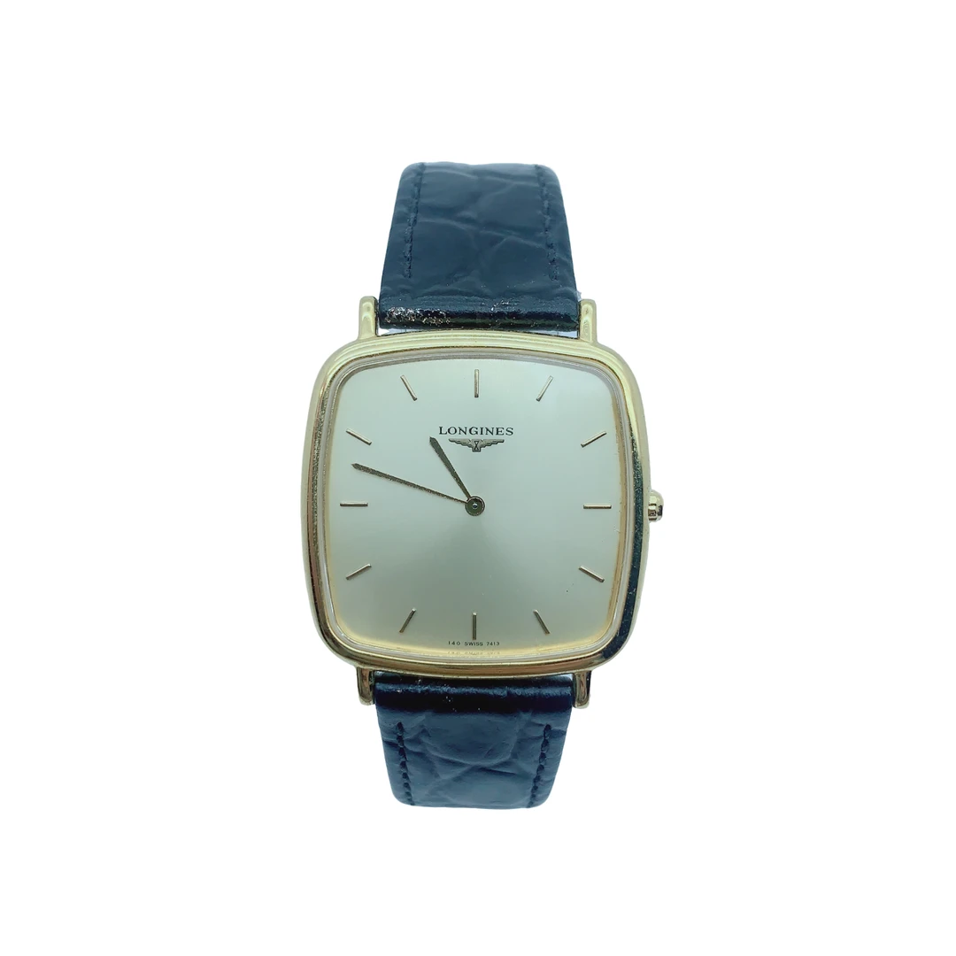 95新 Longines/浪琴 70412/ 浪琴石英碗表 /32方盘/表扣后配
