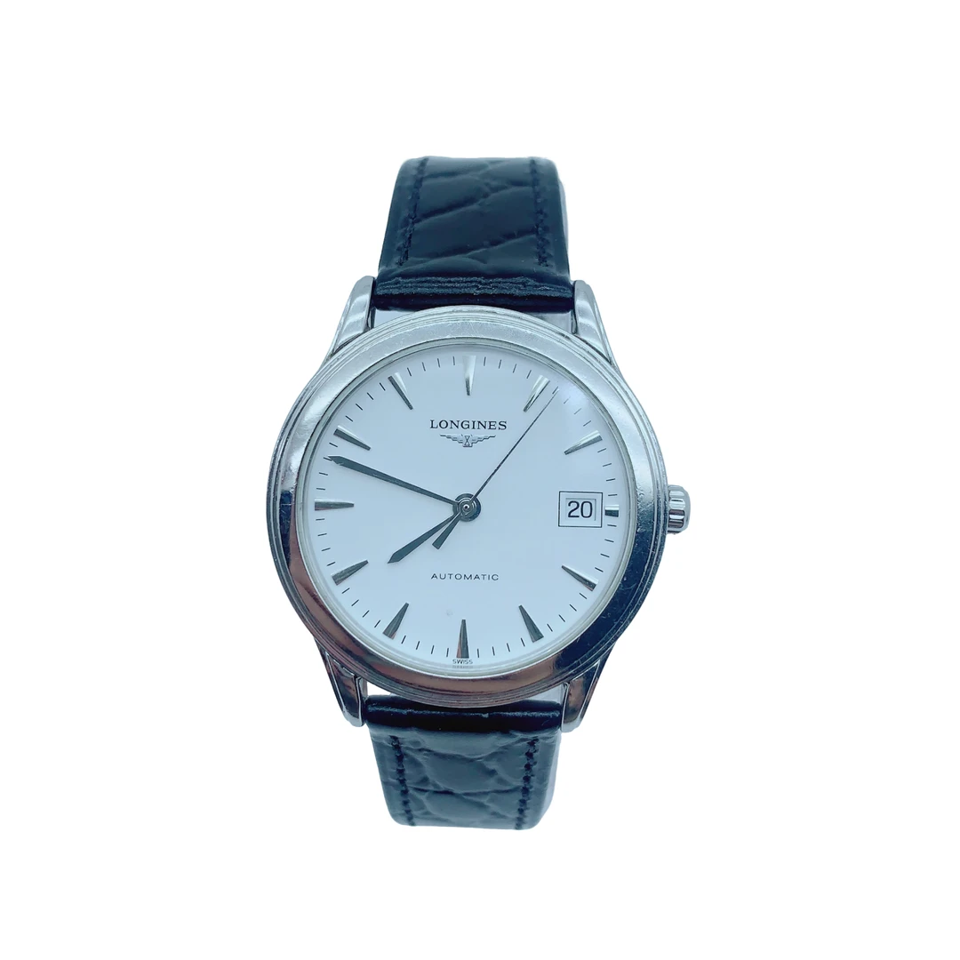 95新 Longines/浪琴 70427/浪琴自动机械碗表 /36盘/表扣后配