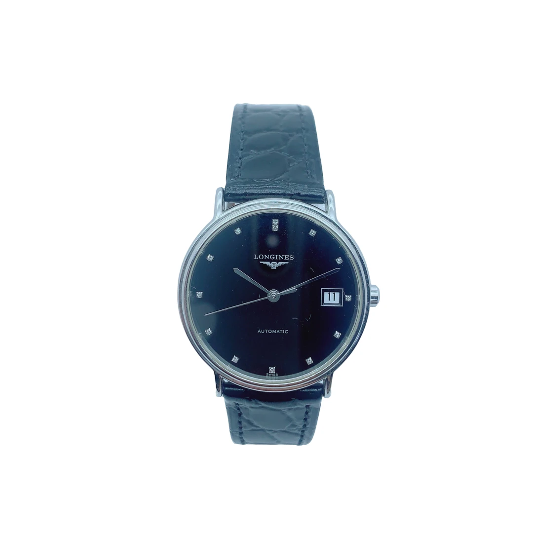 95新 Longines/浪琴 70428/浪琴自动机械碗表 /34盘/表扣后配