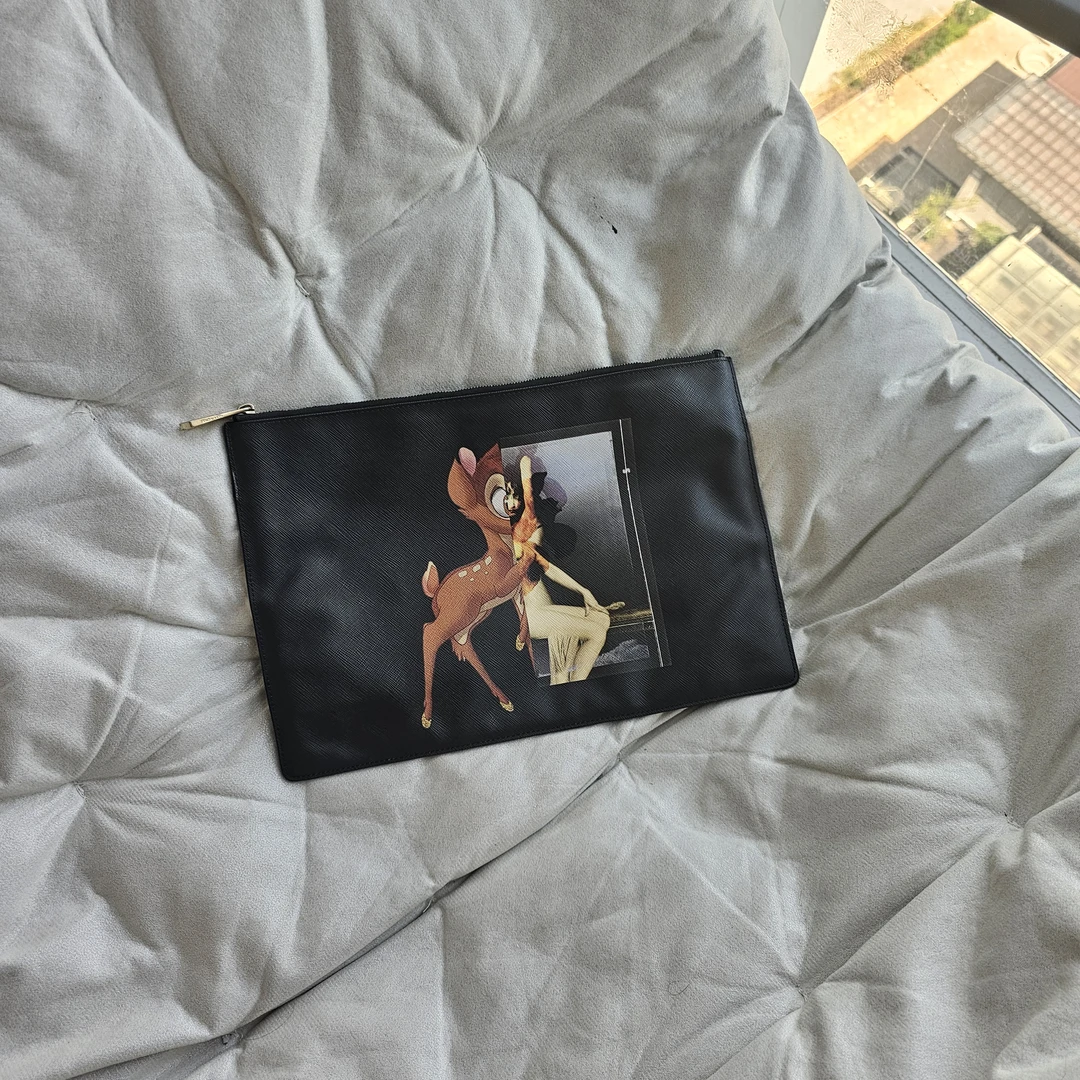 95新 Givenchy/纪梵希 805430 纪梵希黑色手拿包