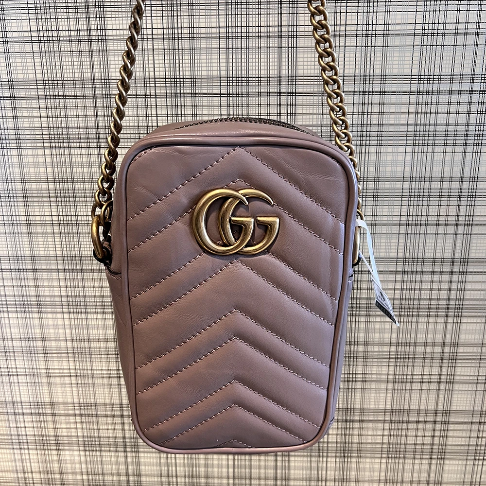 95新 GUCCI/古驰 800226 古驰马蒙手机包