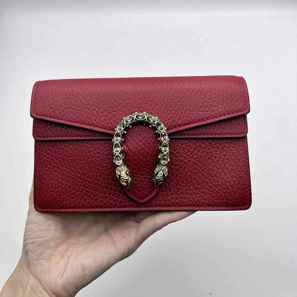 95新 GUCCI/古驰 803188  古驰钻扣迷你酒神单肩斜挎包