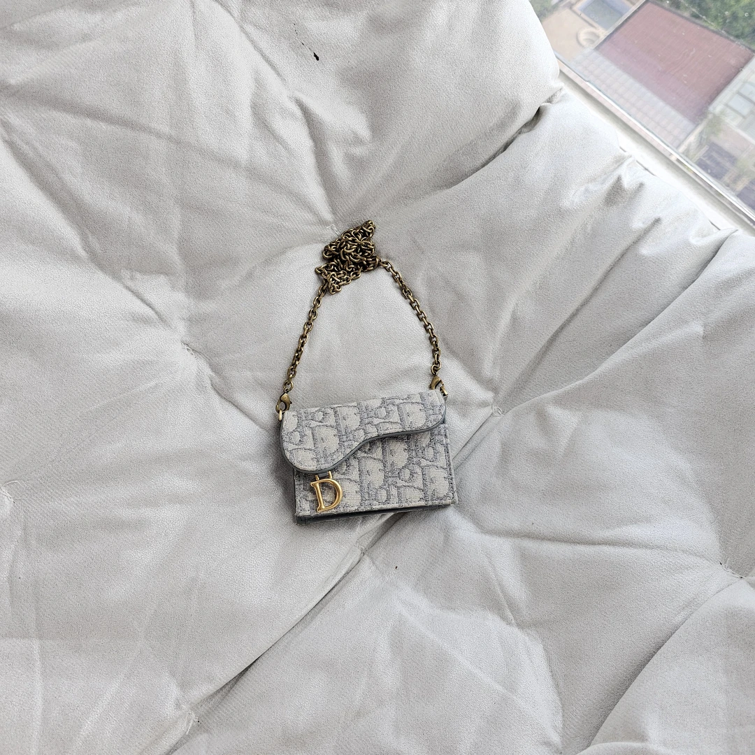 95新 DIOR/迪奥 802686 迪奥迷你小马鞍单肩包