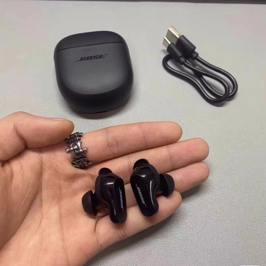 95新 BOSE  QC II大鲨2代单机送充电线真无线蓝牙耳机降噪