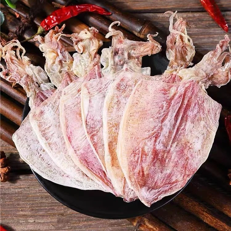 渔民自晒烧烤鱿鱼海味干货煲汤大号墨鱼干小鱿鱼芥末手撕小鱿鱼干