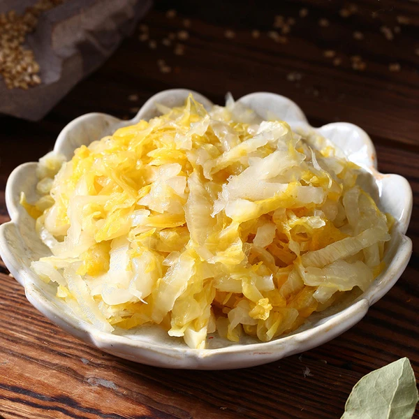 【娟姐酸菜】东北农家大缸黄芯酸菜