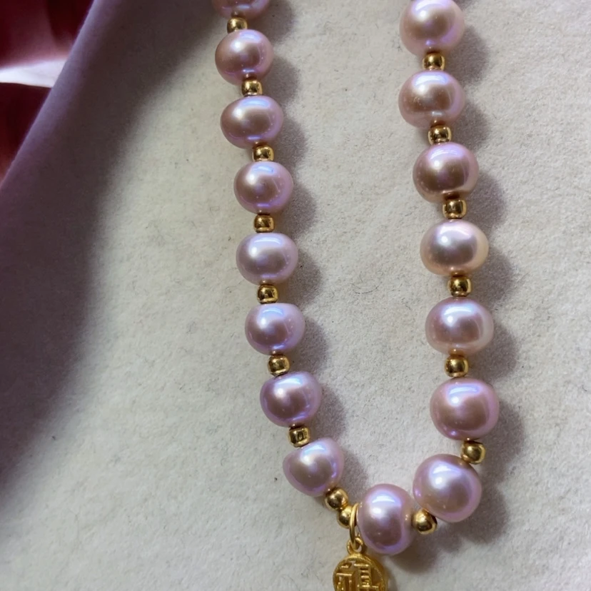 【闪购商品】淡水珍珠手链银S925镶嵌