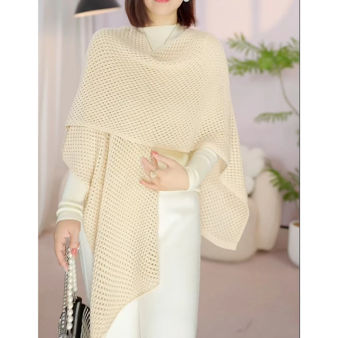 【艾老板】设计师原创 气质轻奢高级女装披肩