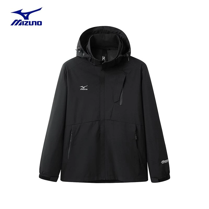 Mizuno梭织/美津浓户外男士工装外套春秋季防风透气登山A2CE3112