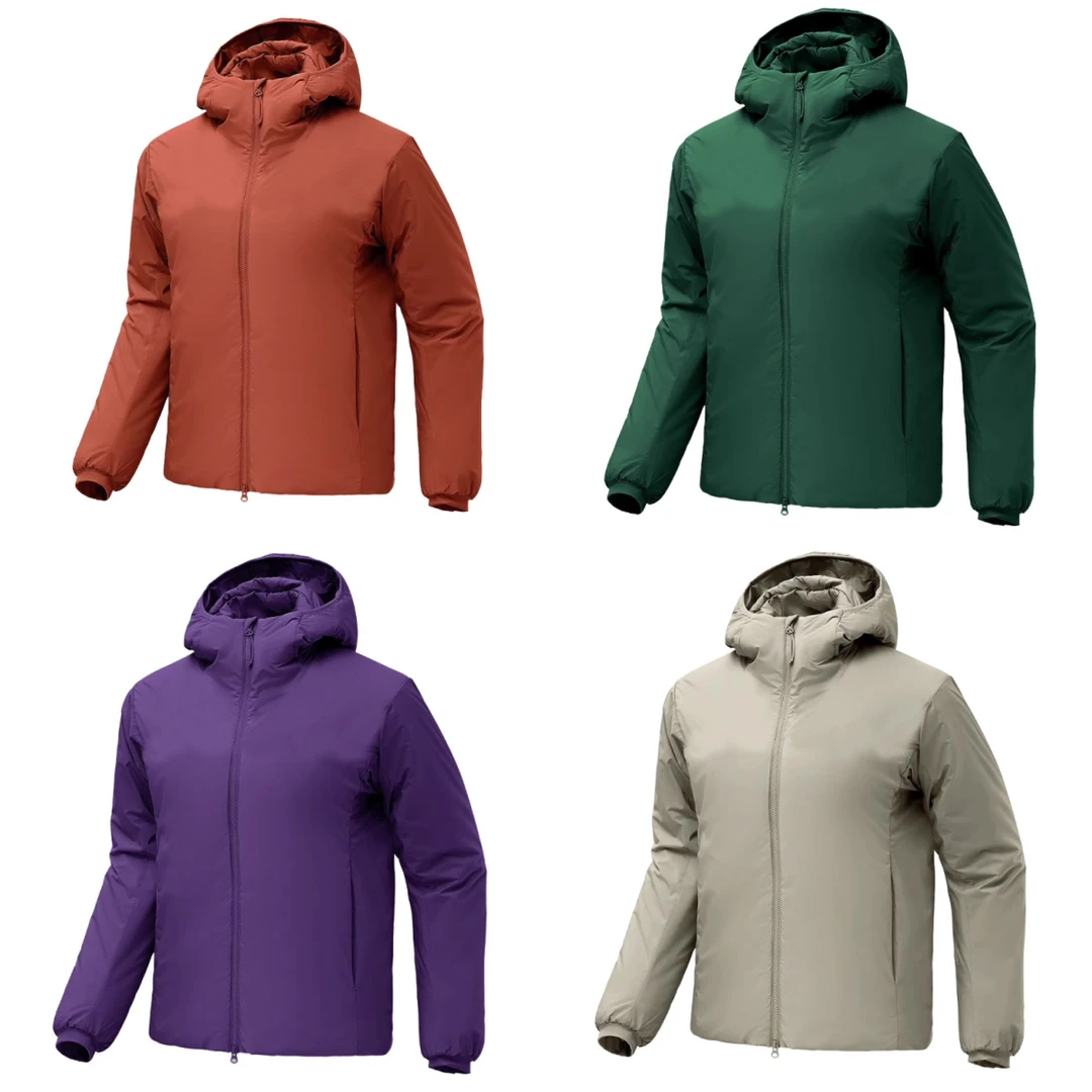 冬季轻量保暖棉衣外套男户外运动休闲连帽棉服男女款棉衣