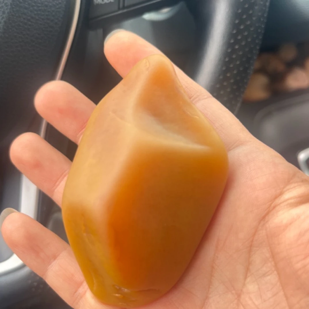 黄蜡石一线石农，自捡自销