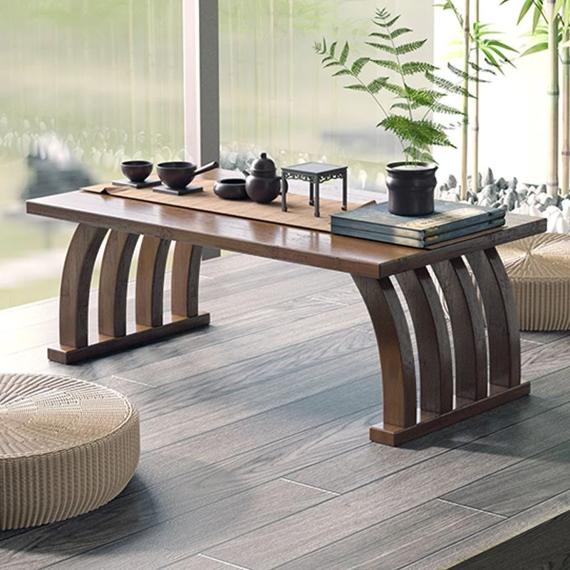 日式榻榻米茶几飘窗桌子阳台楠竹小茶桌禅意地台炕桌窗台矮桌