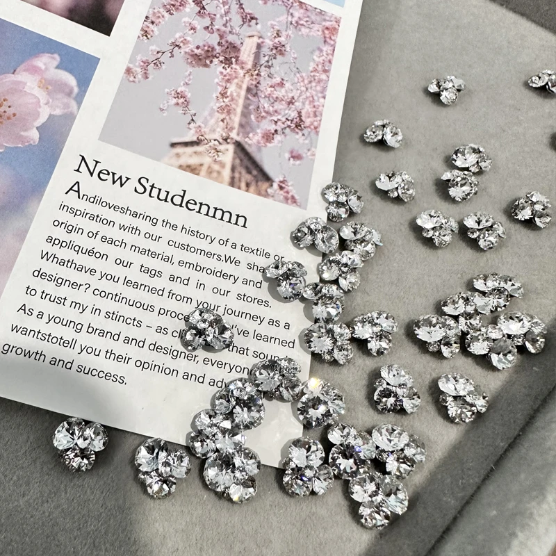 美甲钻饰品正品华子1088成品堆堆钻 超闪高品质