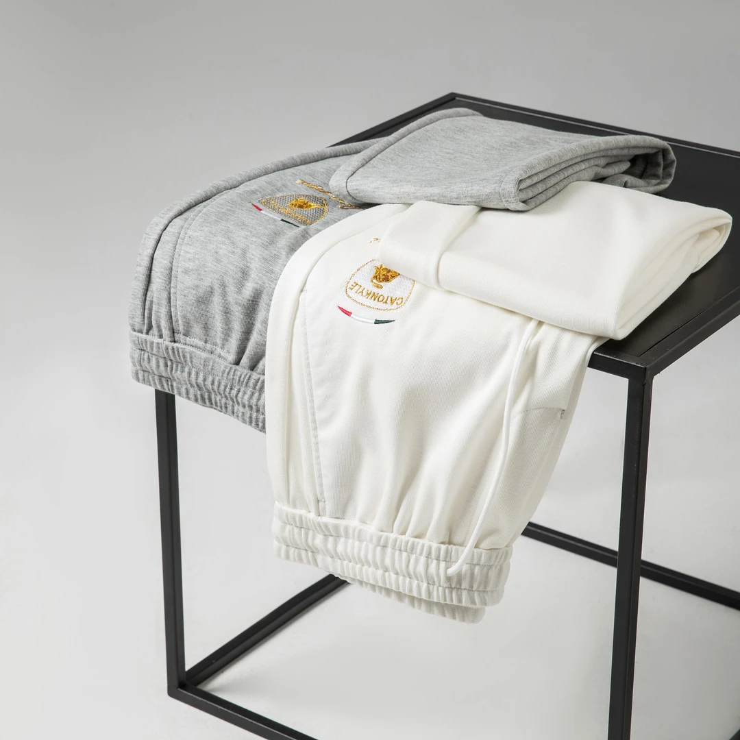 男士束脚卫裤休闲时尚亲肤舒适耐磨抗皱休闲裤夏季百搭修身弹力