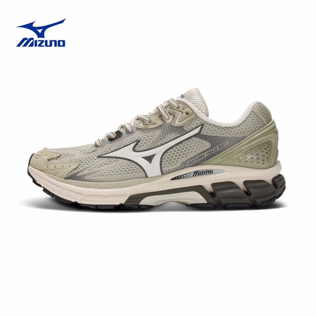 Mizuno/美津浓24秋男女复古山系户外机能运动休闲跑步鞋HALO MIX