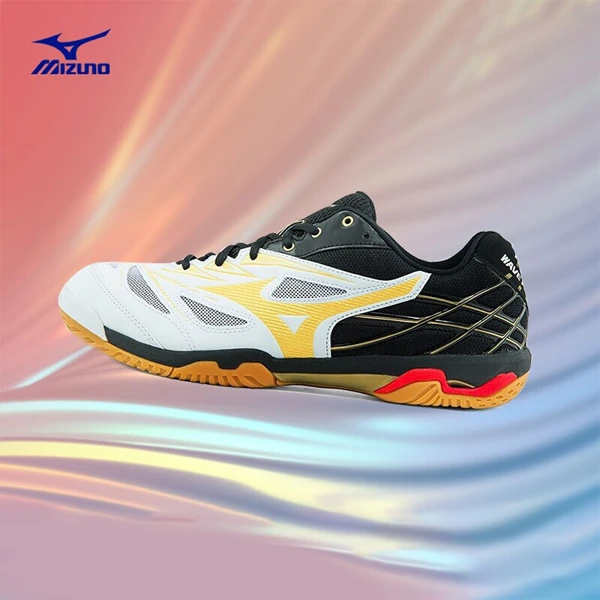 Mizuno/美津浓男女款防滑耐磨缓震轻便低帮羽毛球鞋 WAVE FANG NX