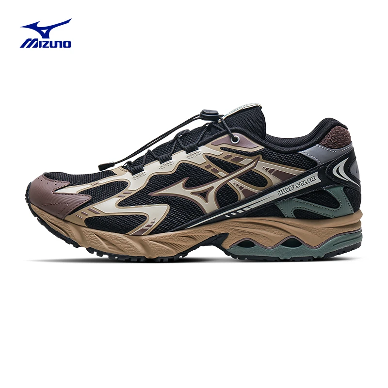 Mizuno/美津浓男女复古训练低帮缓震跑步人生跑鞋WAVE SOLAR V2