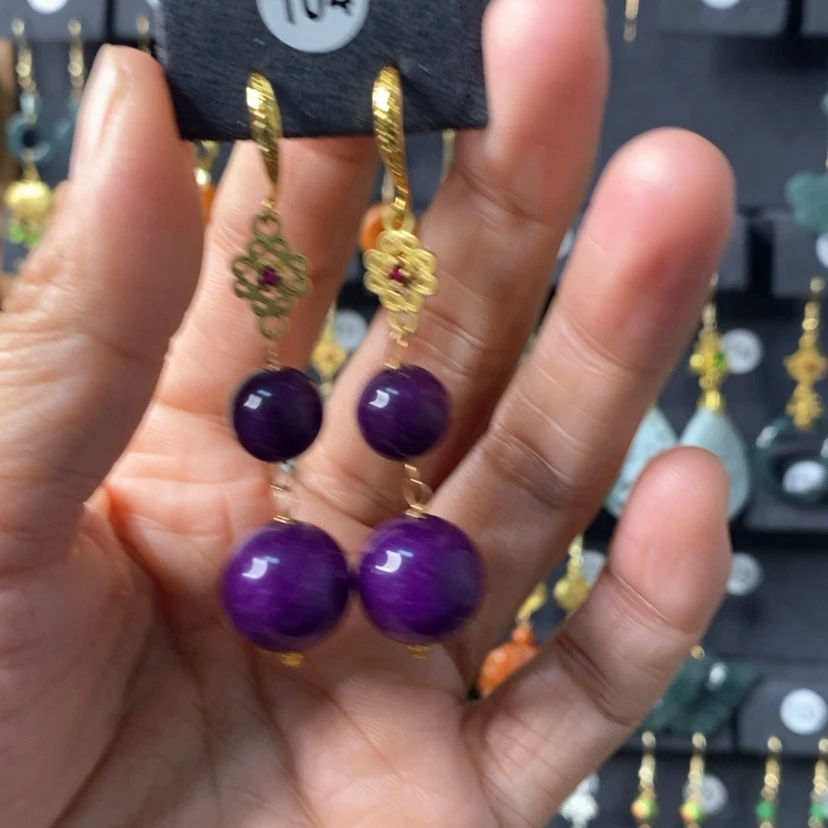 【闪购商品】翡翠耳饰未镶嵌463