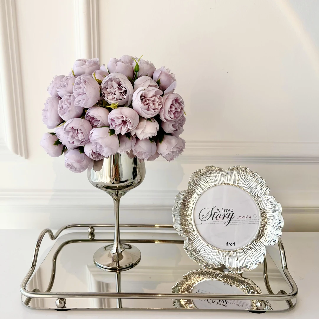 【OB的小窝】轻奢高端仿真花束设计师款客厅餐桌艺术摆件