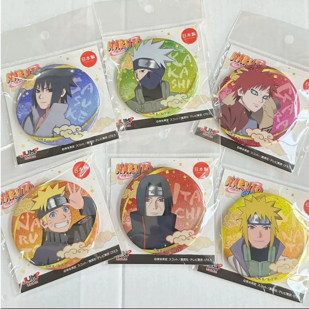 【火影忍者】JUMP SHOP 限定闪徽章 单领（全6种）