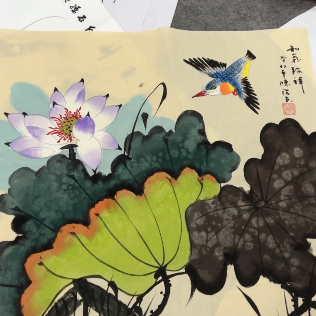 【闪购商品】书法牡丹