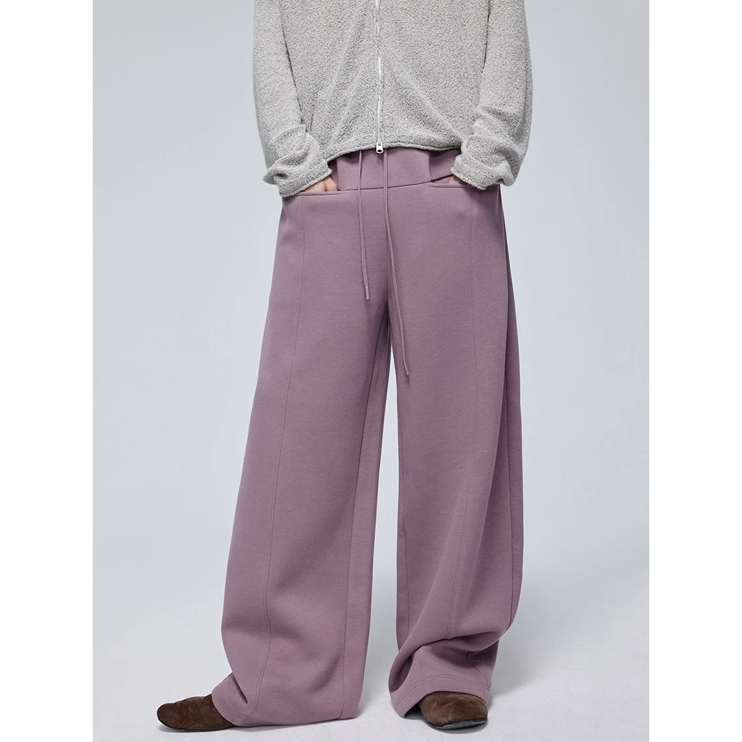 Simple Project*Logo Rmbossed Sweatpants Logo压花宽松卫裤