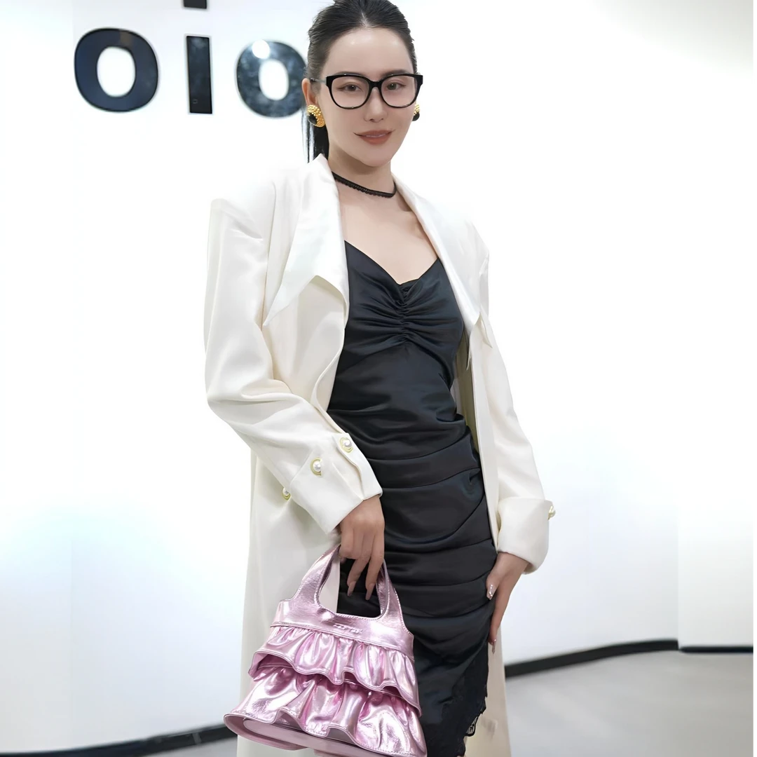 ZZFY STUDIO双排扣可脱卸宫廷领长西服 24CXF122728W
