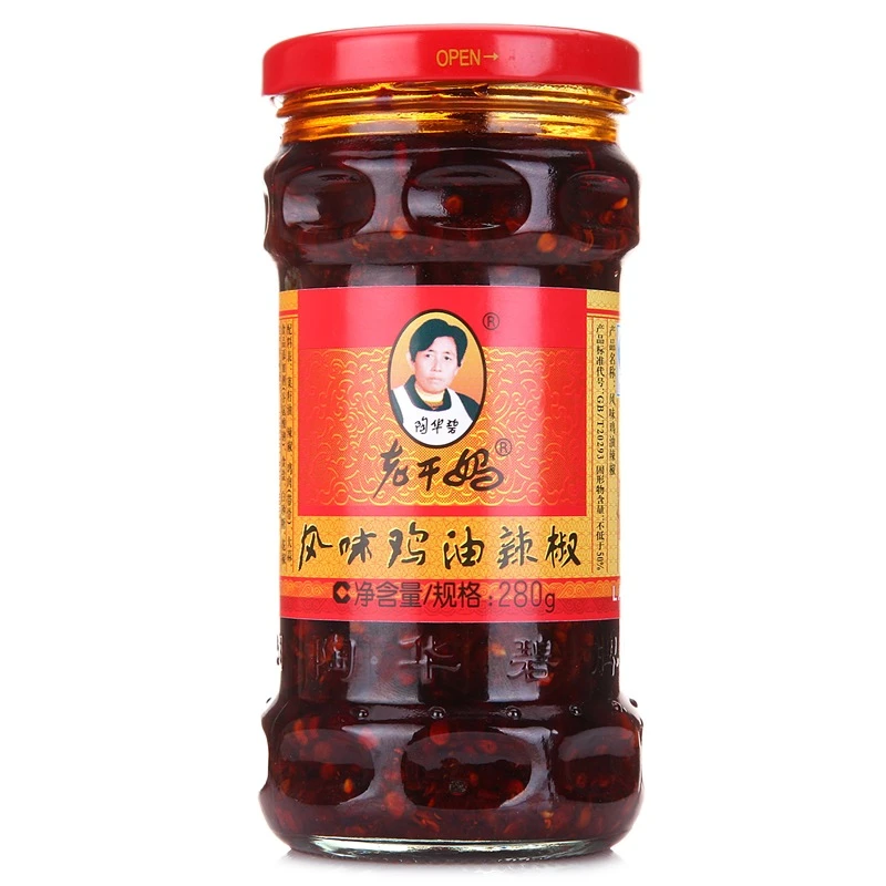 陶华碧老干妈风味鸡油辣椒280g/瓶