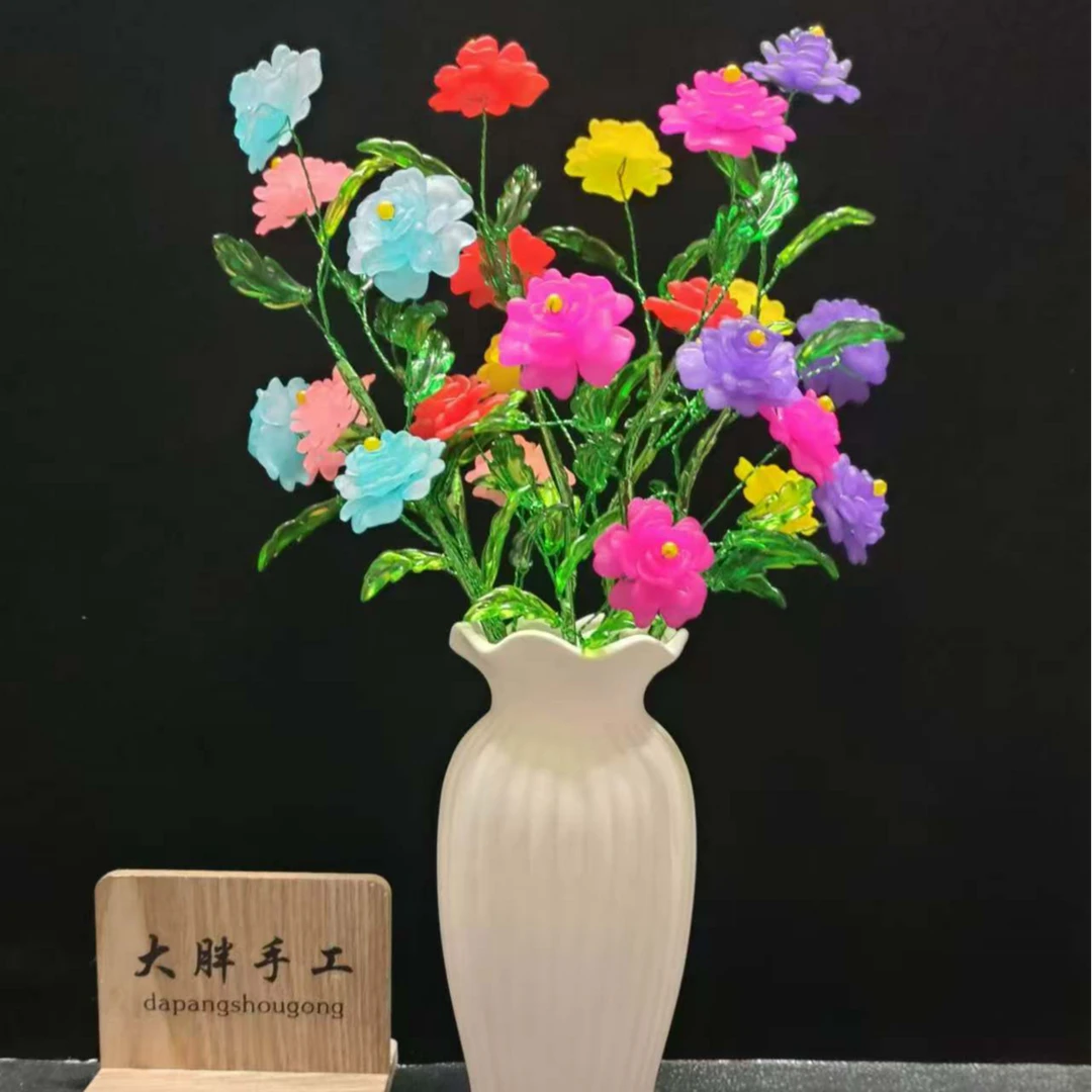 【主播推荐】手工DIY牡丹花制作材料包