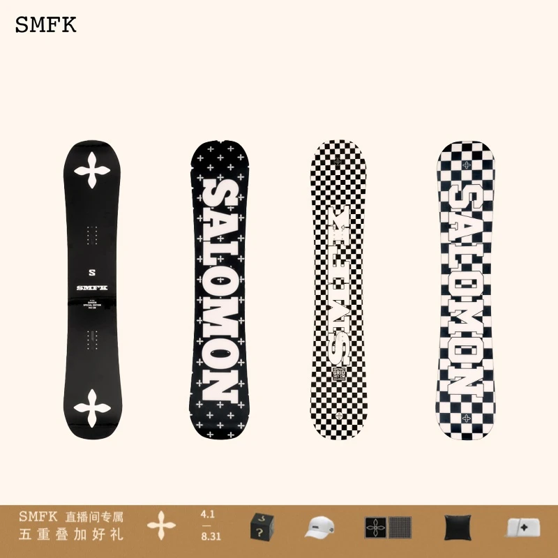 SMFK 黑花园滑雪单板（OH YEAH）GARDEN-SMFK X SALOMON  四款可选
