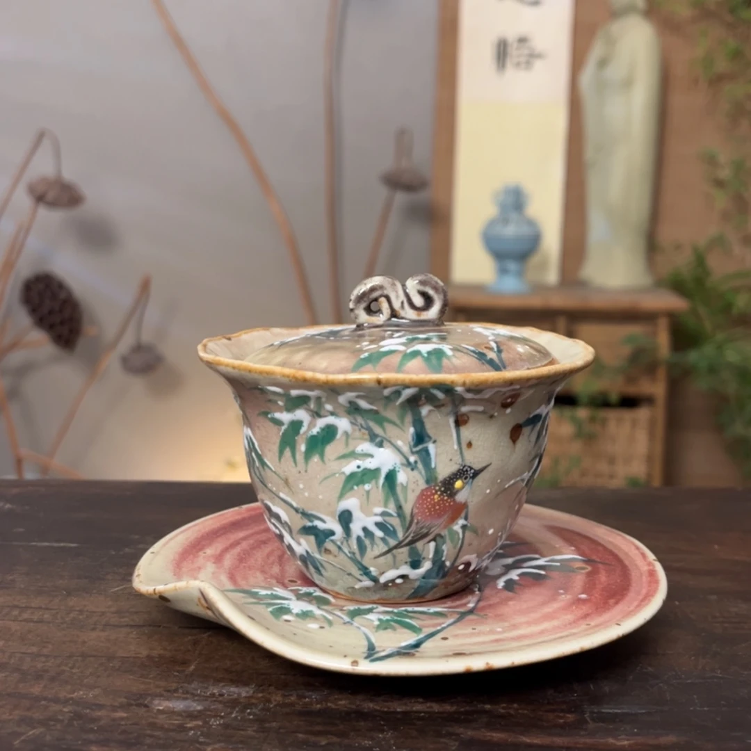 【闪购商品】杯英**胶柴烧手工制作工艺