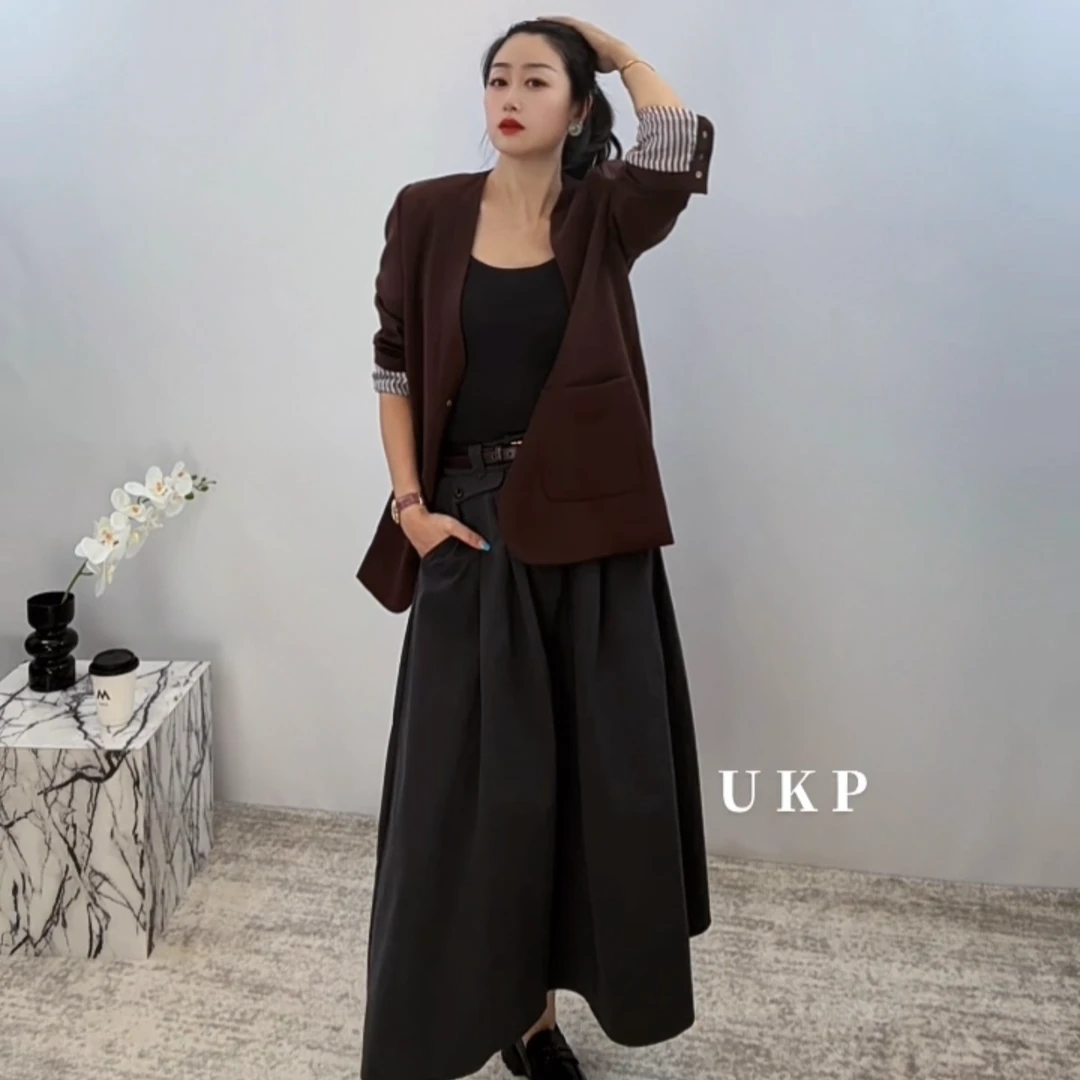 U.K.P韩版宽松西服