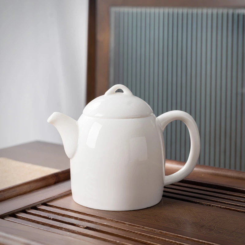 凤鸣壶半手秦权壶描金茶具茶壶陶瓷家用大容量