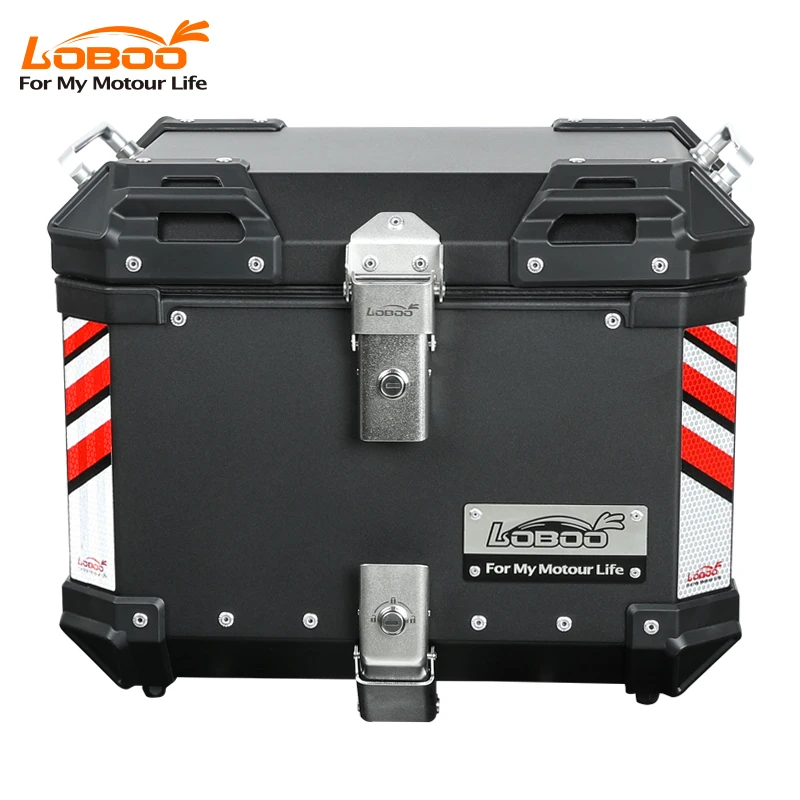 LOBOO/萝卜摩旅P款/C款征服者铝合金尾箱箱适用宝马/本田/KTM三箱