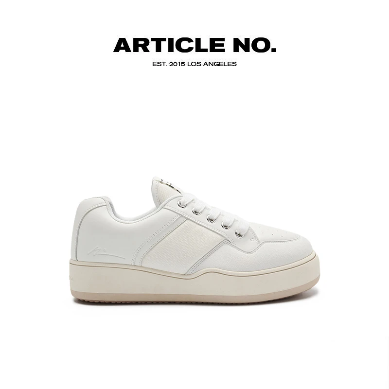 【春夏热卖】ARTICLE NO.大白汉堡面包鞋增高小白厚底休闲男女情侣