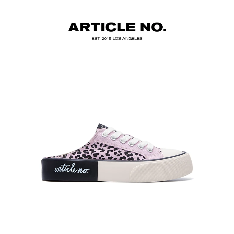 ARTICLE NO.1012休闲一脚蹬男女鞋复古半拖帆布鞋春包头夏平底