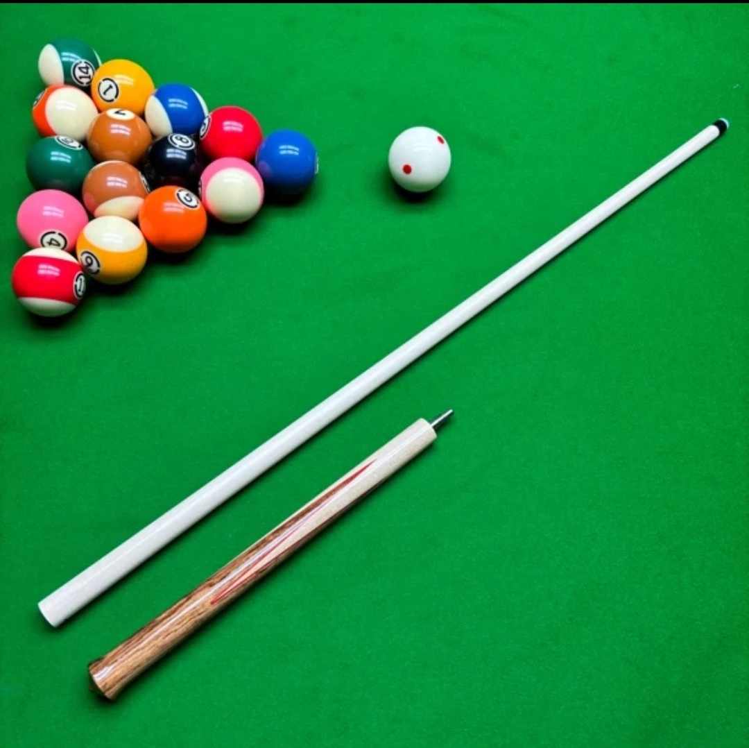 健英台球杆实木插脚小跳杆