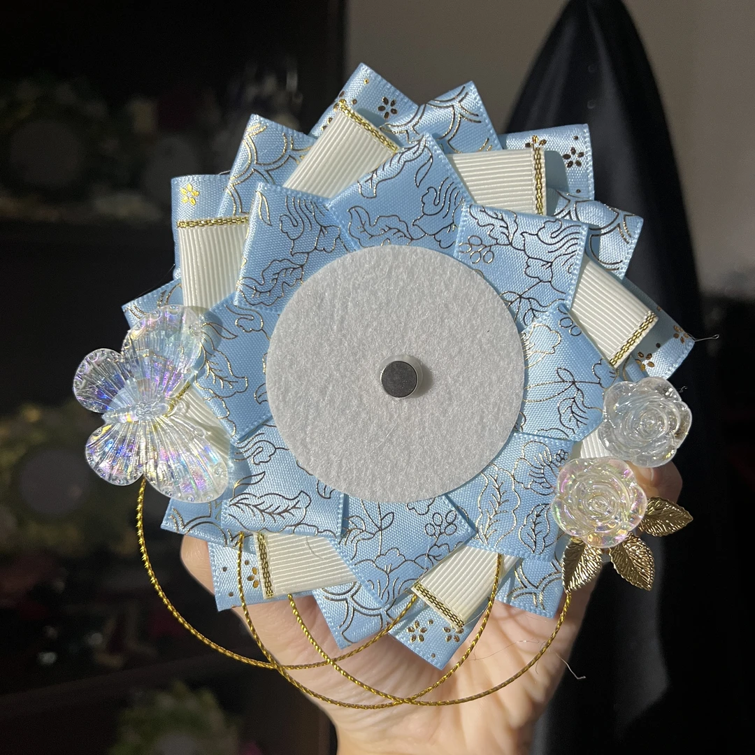 吧唧托痛包材料谷美道具徽章装饰二次元白菜吧唧动漫徽章托58-75