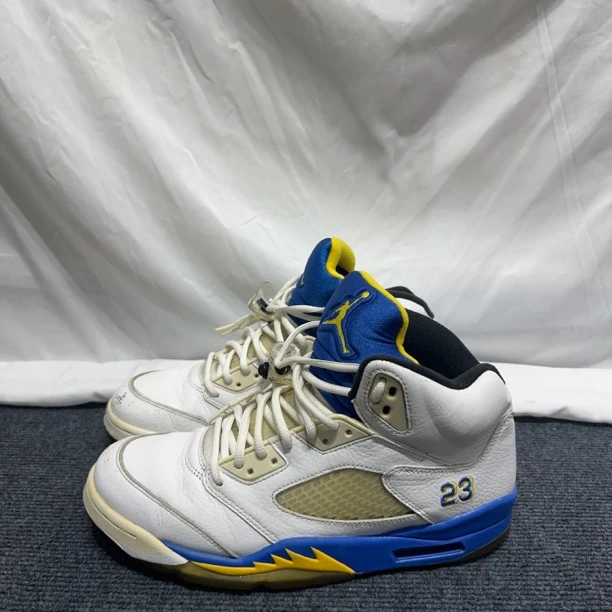 【球鞋】aj5白蓝/44码/公价3509/鞋头瑕疵