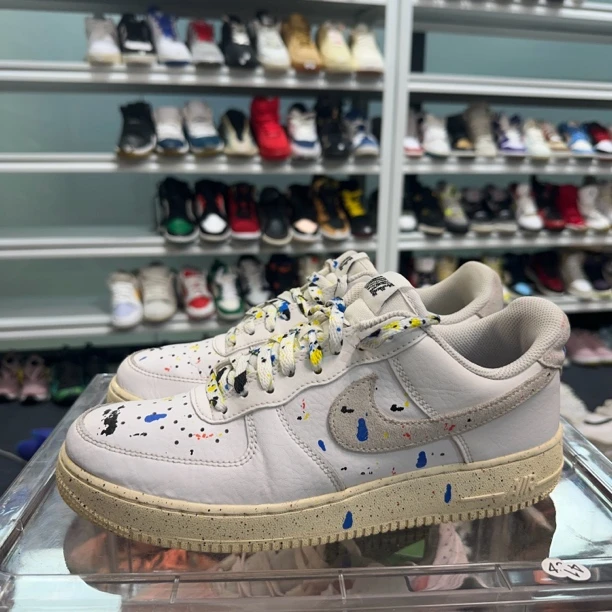 【球鞋】af1白色彩/41码