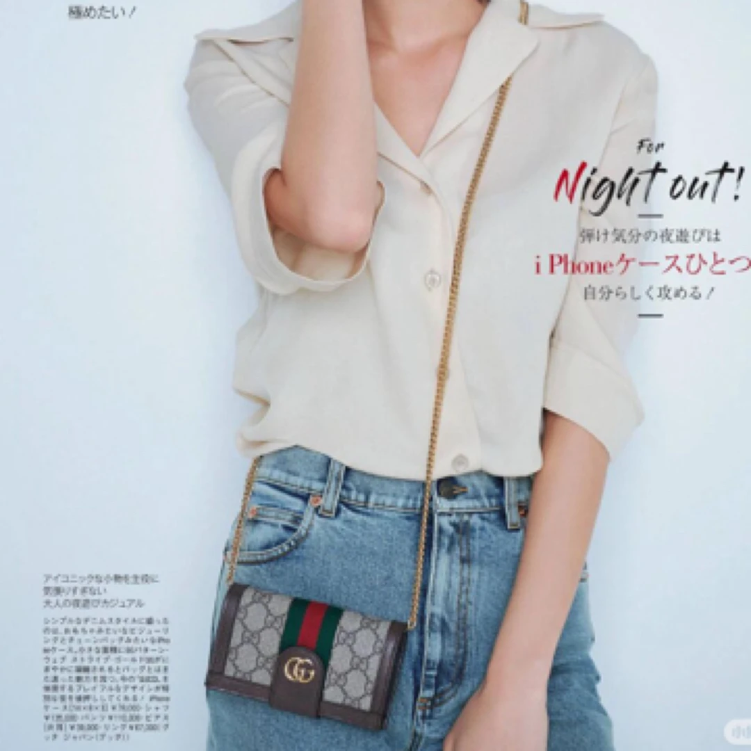 95新 GUCCI/古驰 手机包/零钱小卡包/全原/95新