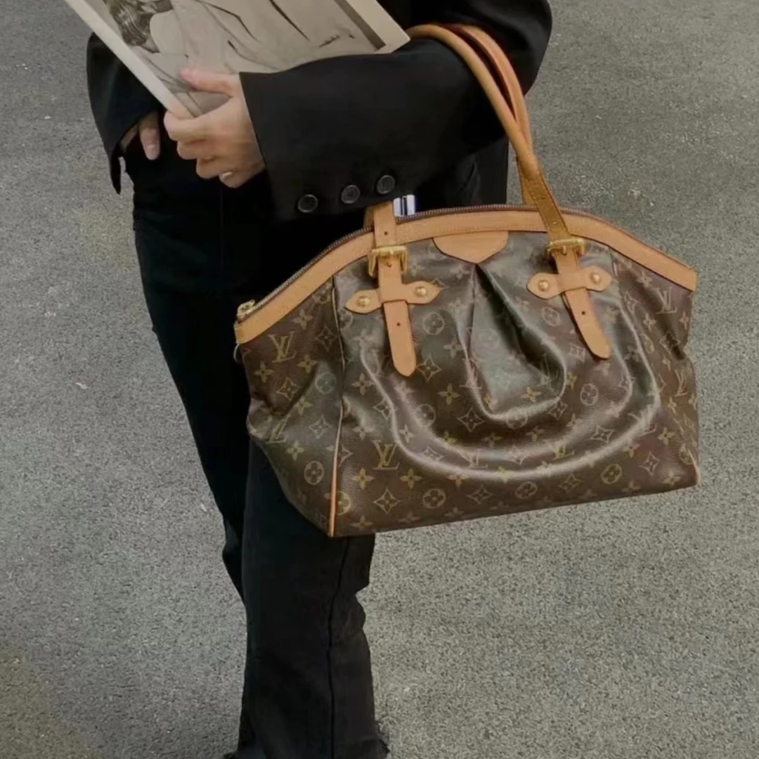 95新 LouisVuitton/路易威登 一代大号饺子包/全原/好成色