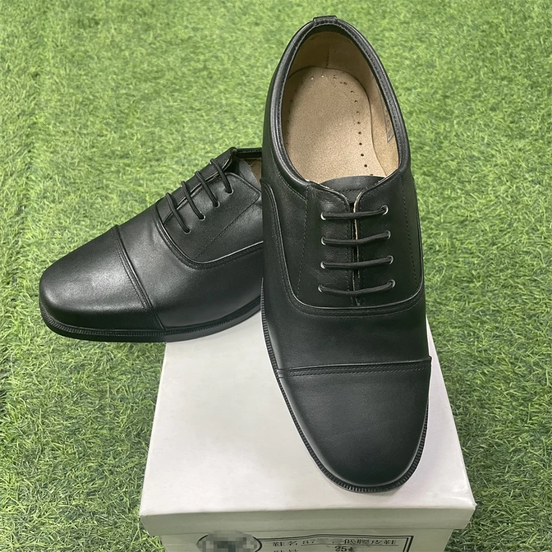 哑光三接头皮鞋男士系带牛皮春秋款