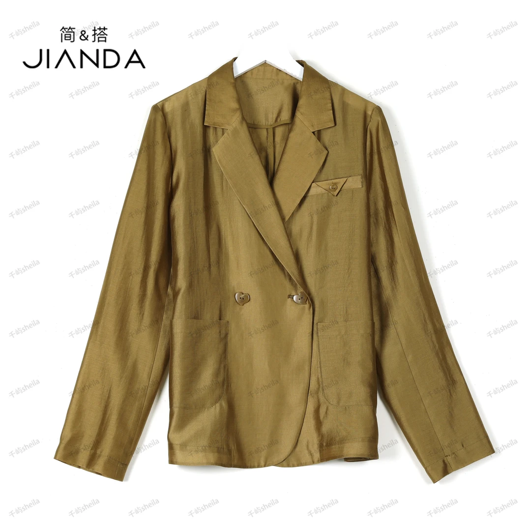 简&搭【千屿Sheila】夏季薄款百搭西装外套女233-XZ/0601-1201111